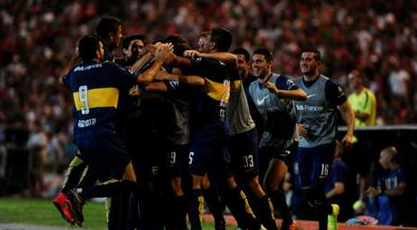 Boca-River, Te abrocho con cinco